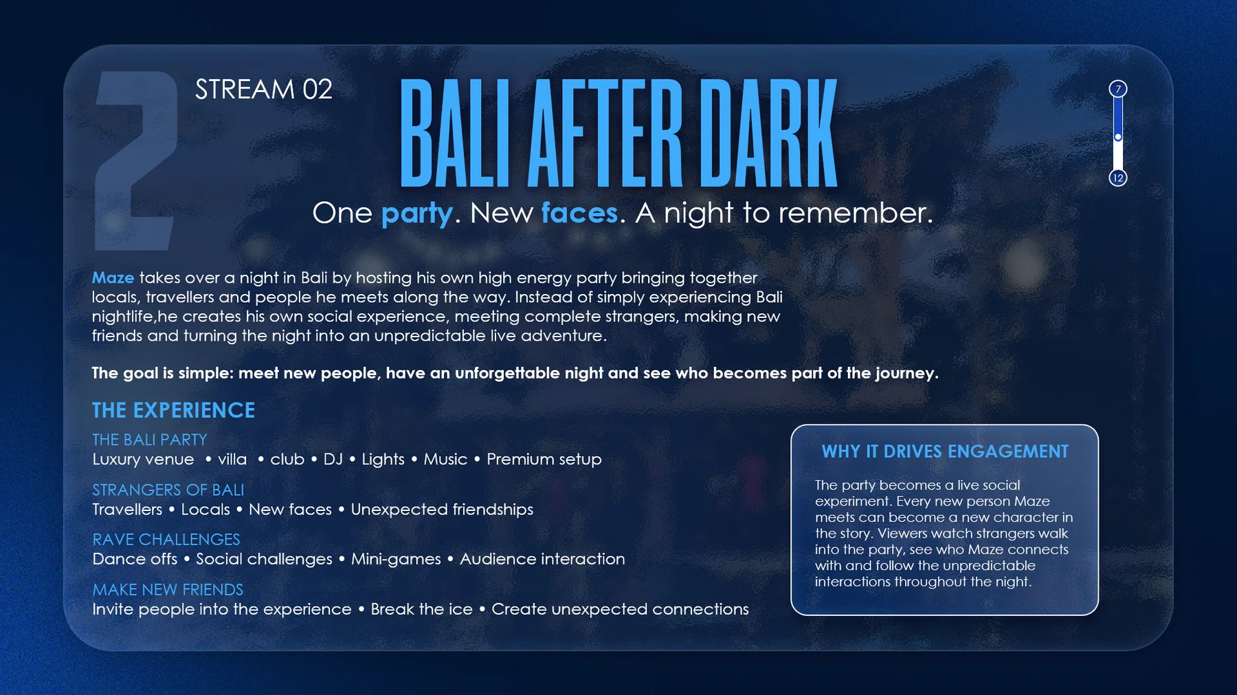 Stream 02: Bali after dark
