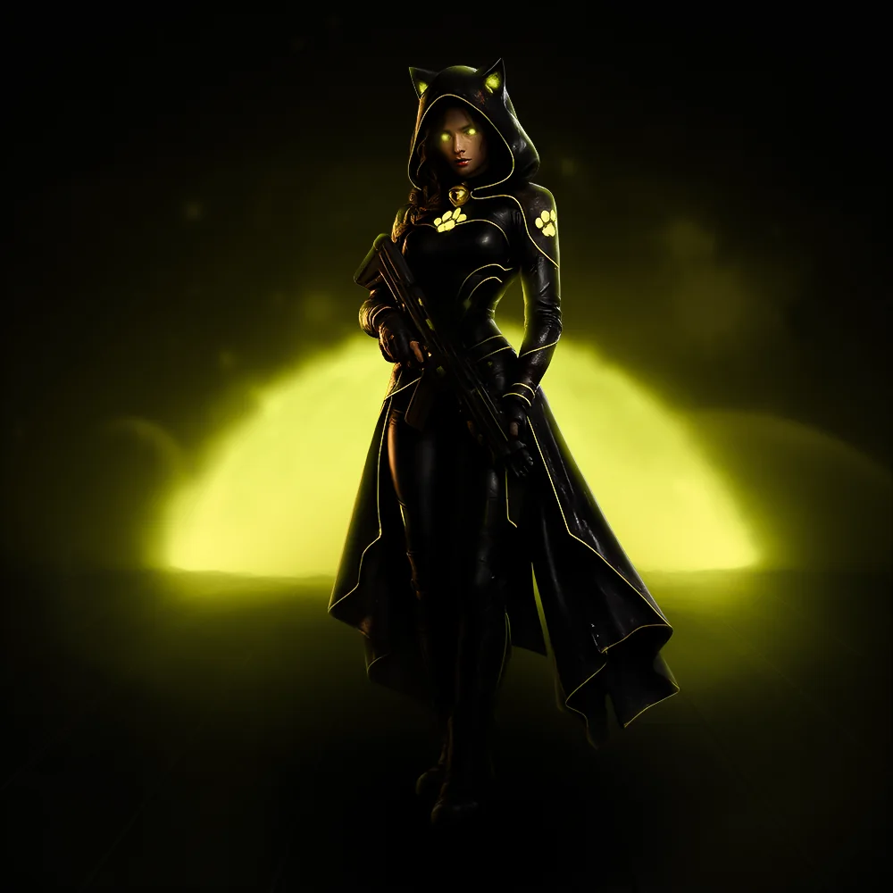 The hooded figure